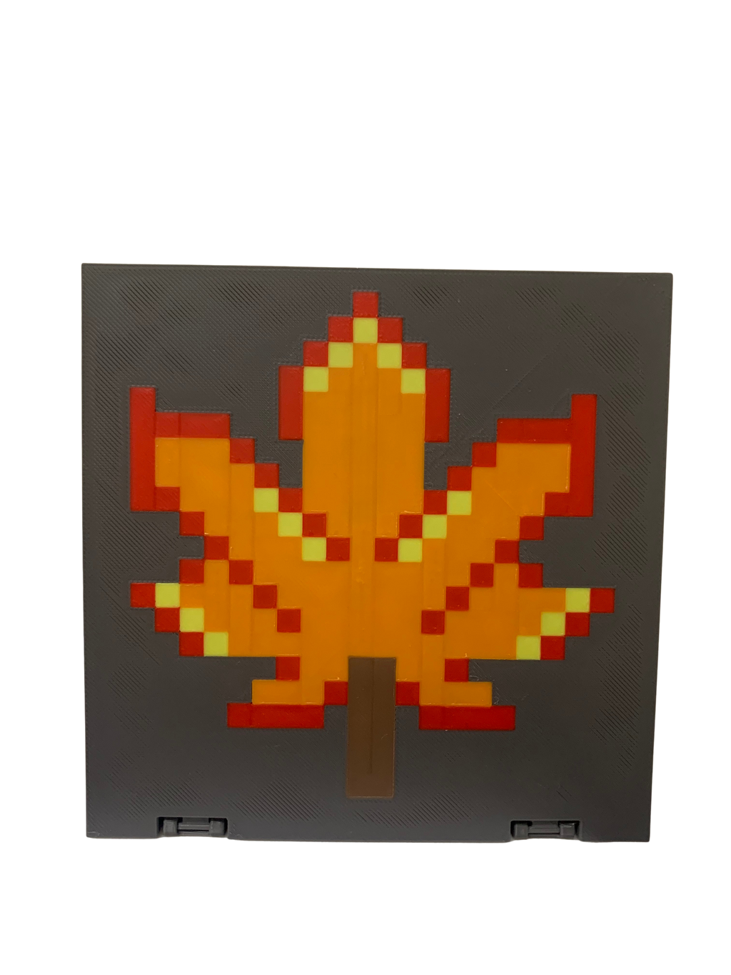 Autumn themed pet bowl stand